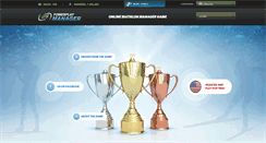 Desktop Screenshot of biathlon.powerplaymanager.com