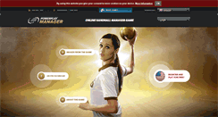 Desktop Screenshot of handball.powerplaymanager.com